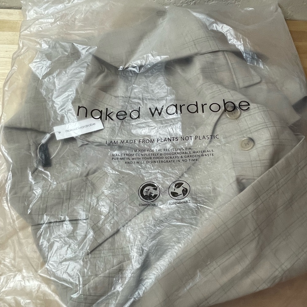 Naked Wardrobe Pattern Suiting Double Breasted Bl… - image 11